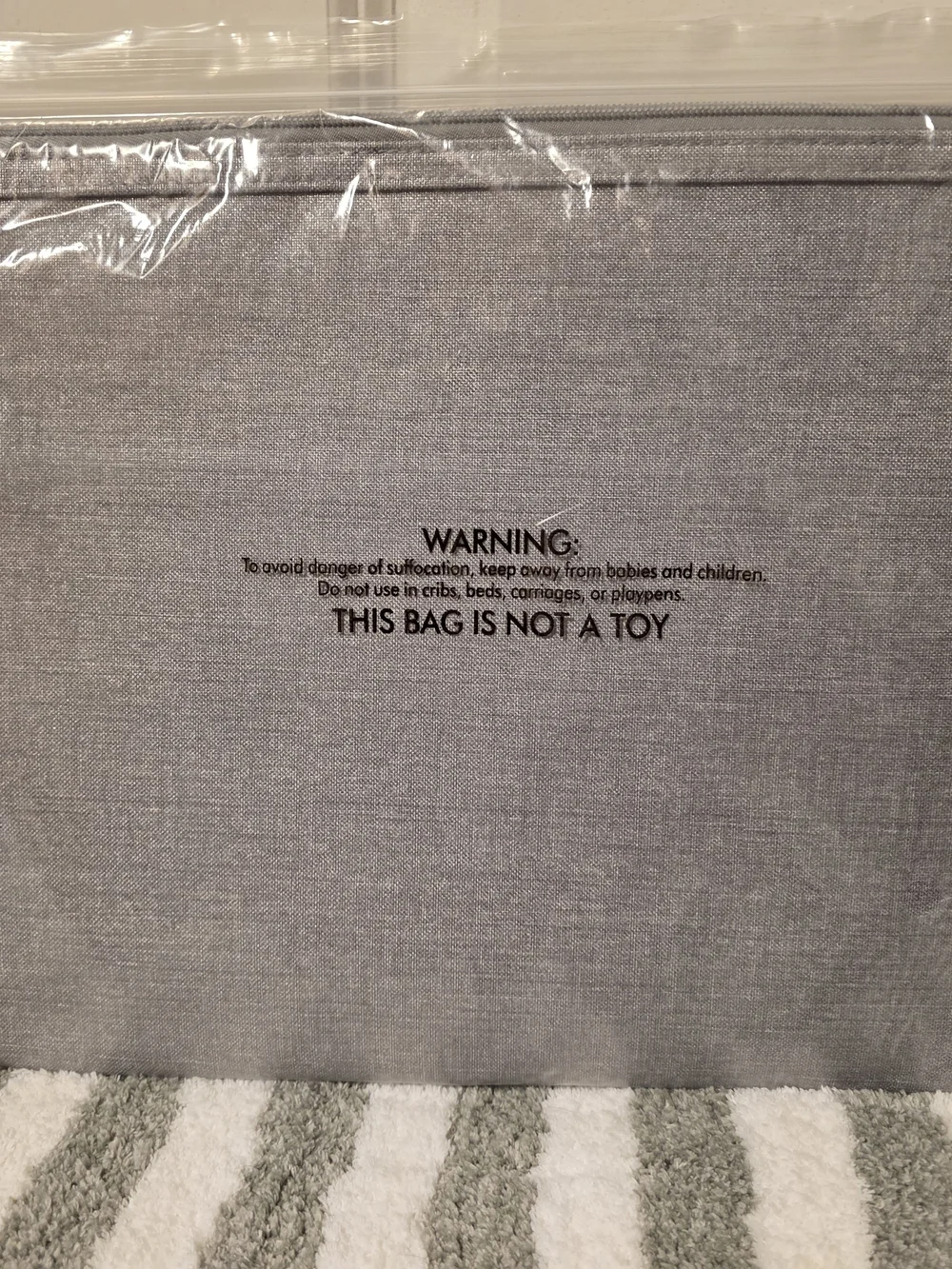 Thirty-One Gray Document Holder with 3 Folders - NEW IN BAG